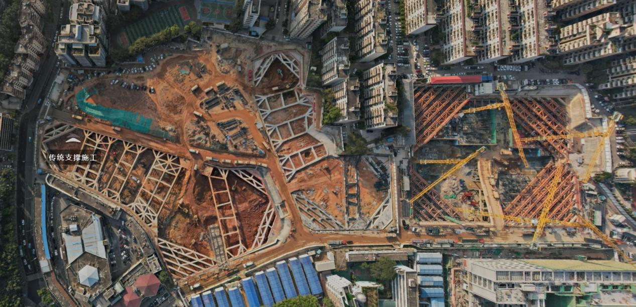 张弦梁钢支撑能否替代混凝土支撑？——城市地下空间开发中的技术革新与实践